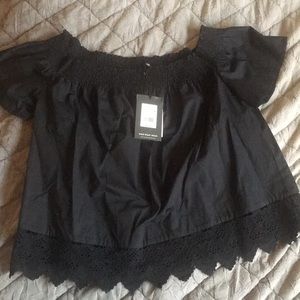 Who What Wear off the shoulder top- plus 1x